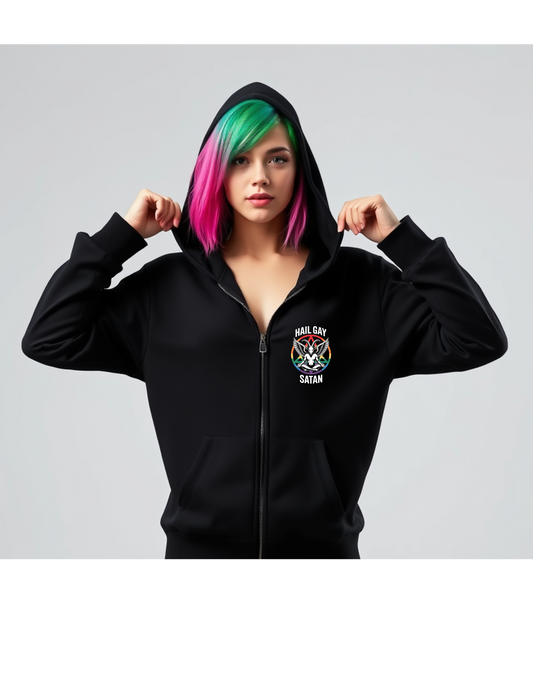Hail Gay Satan Unisex Hoodie