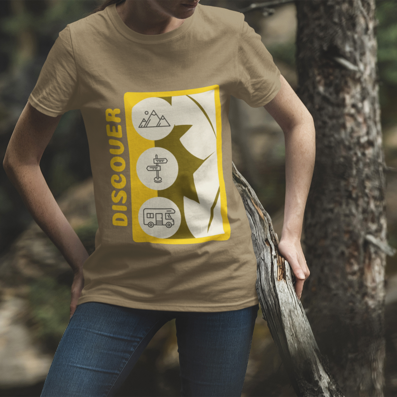 Adventure Discovery Tee - Premium Unisex Outdoor Shirt for Travelers & Hikers
