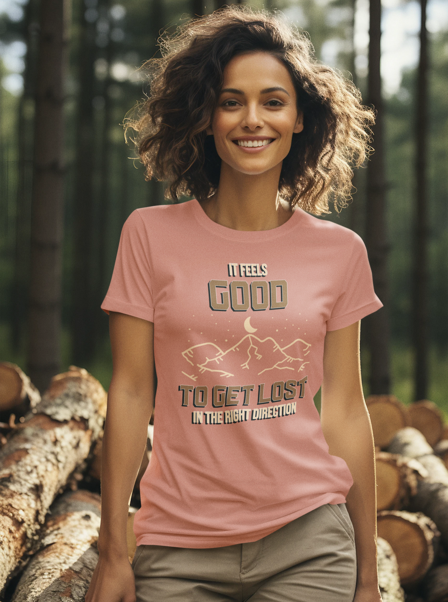 Adventure Awaits Unisex T-Shirt - Motivational Hiking Tee for Nature Lovers