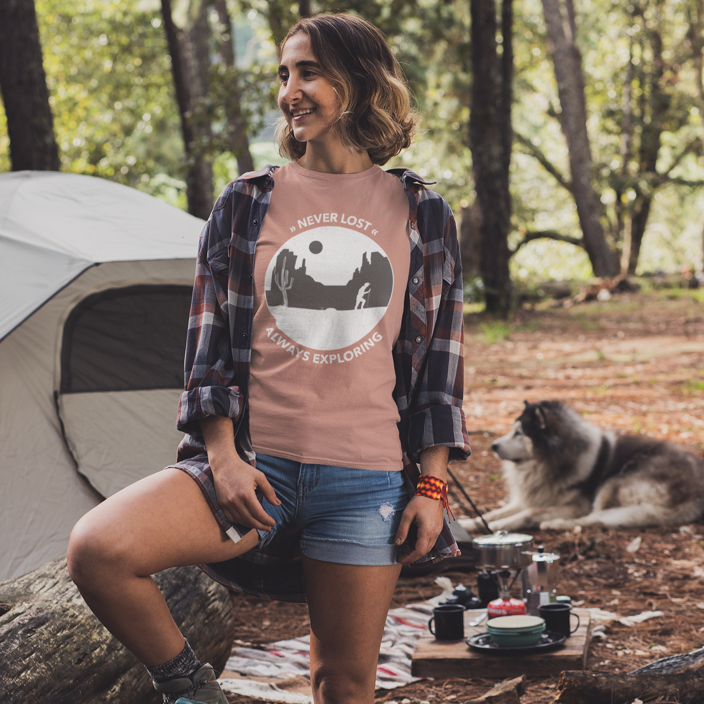 Adventure Explorer Unisex T-Shirt - Premium Outdoor Travel Tee
