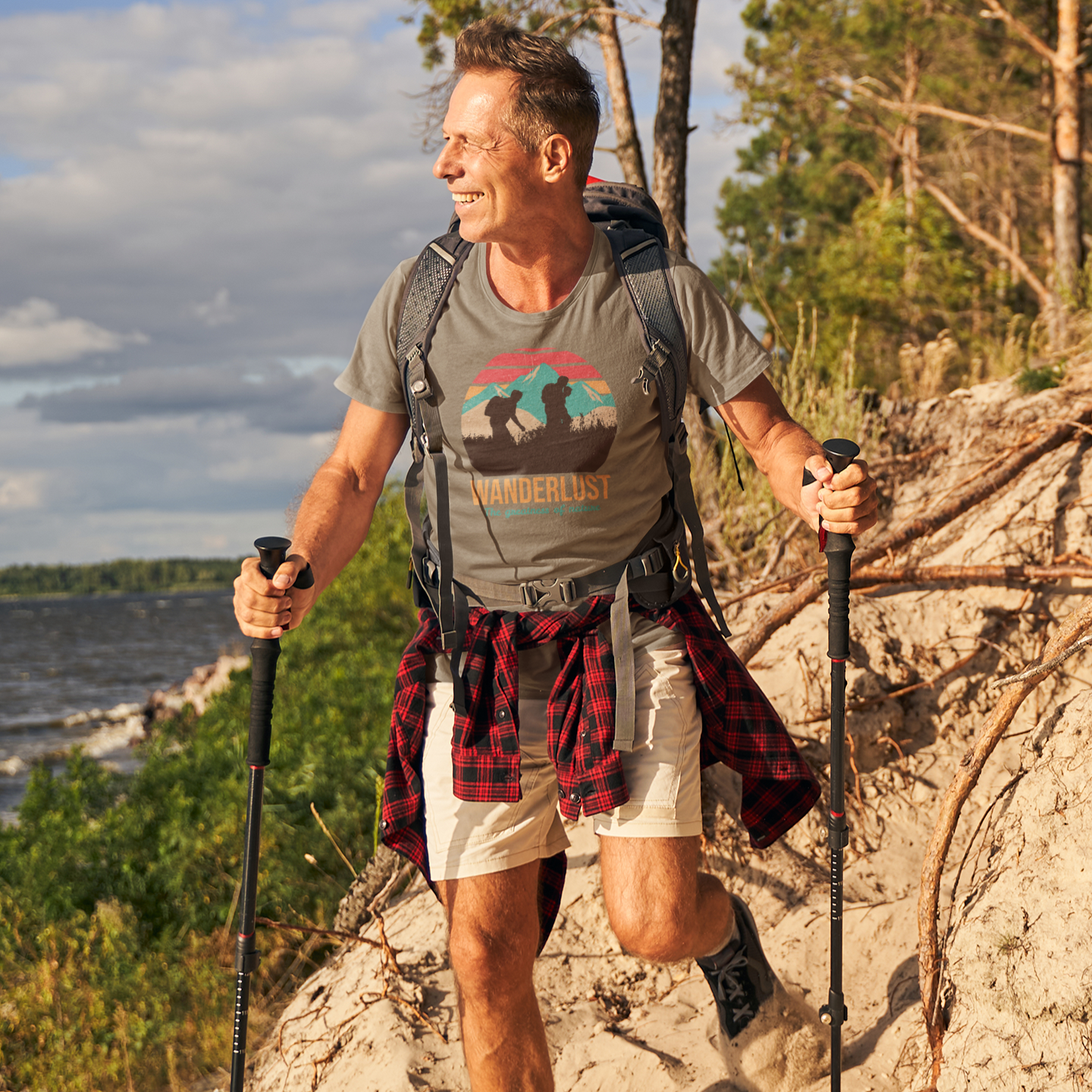 Adventure Seeker Unisex T-Shirt - Premium Outdoor Hiking Tee