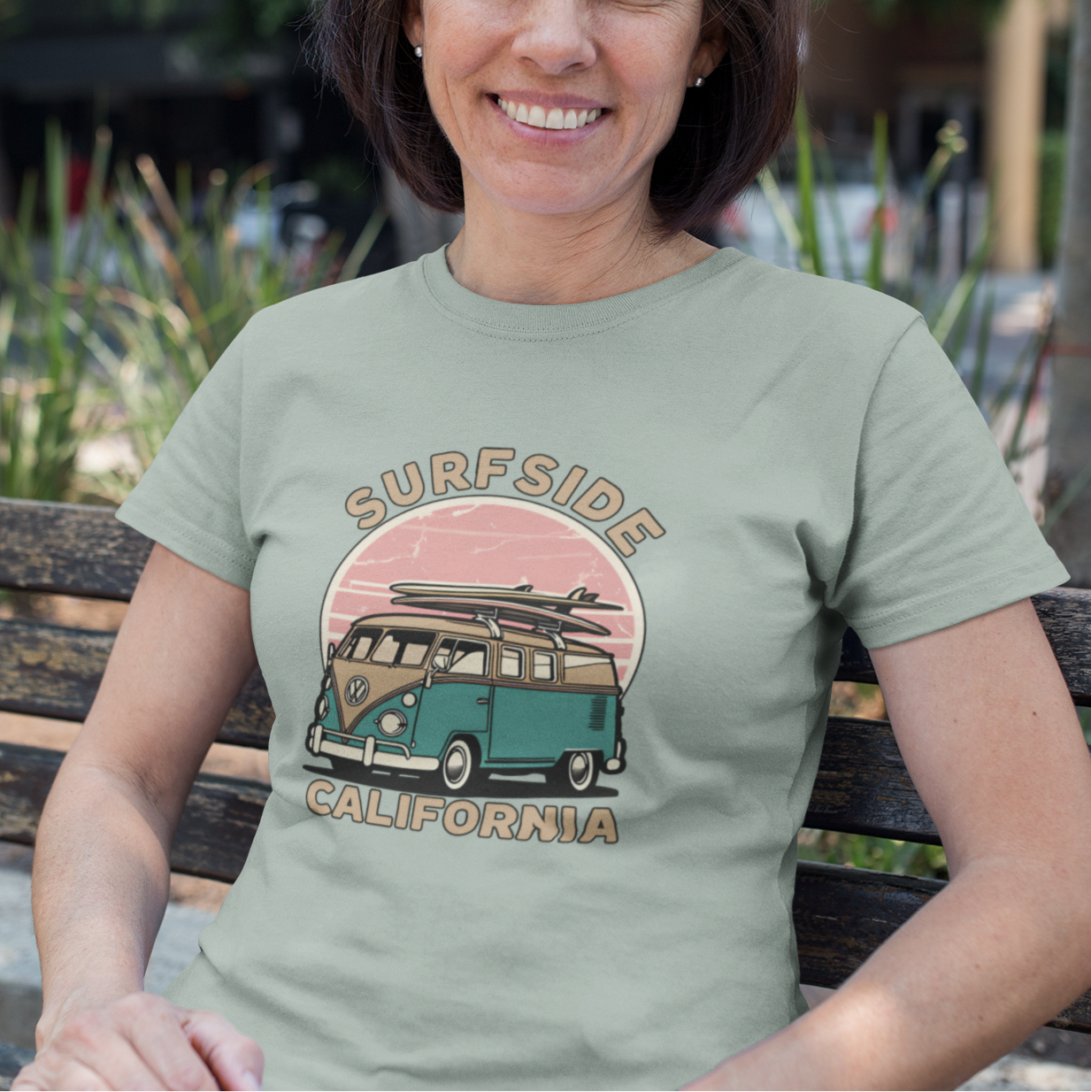 Surfside California Tee - Unisex Beach Shirt