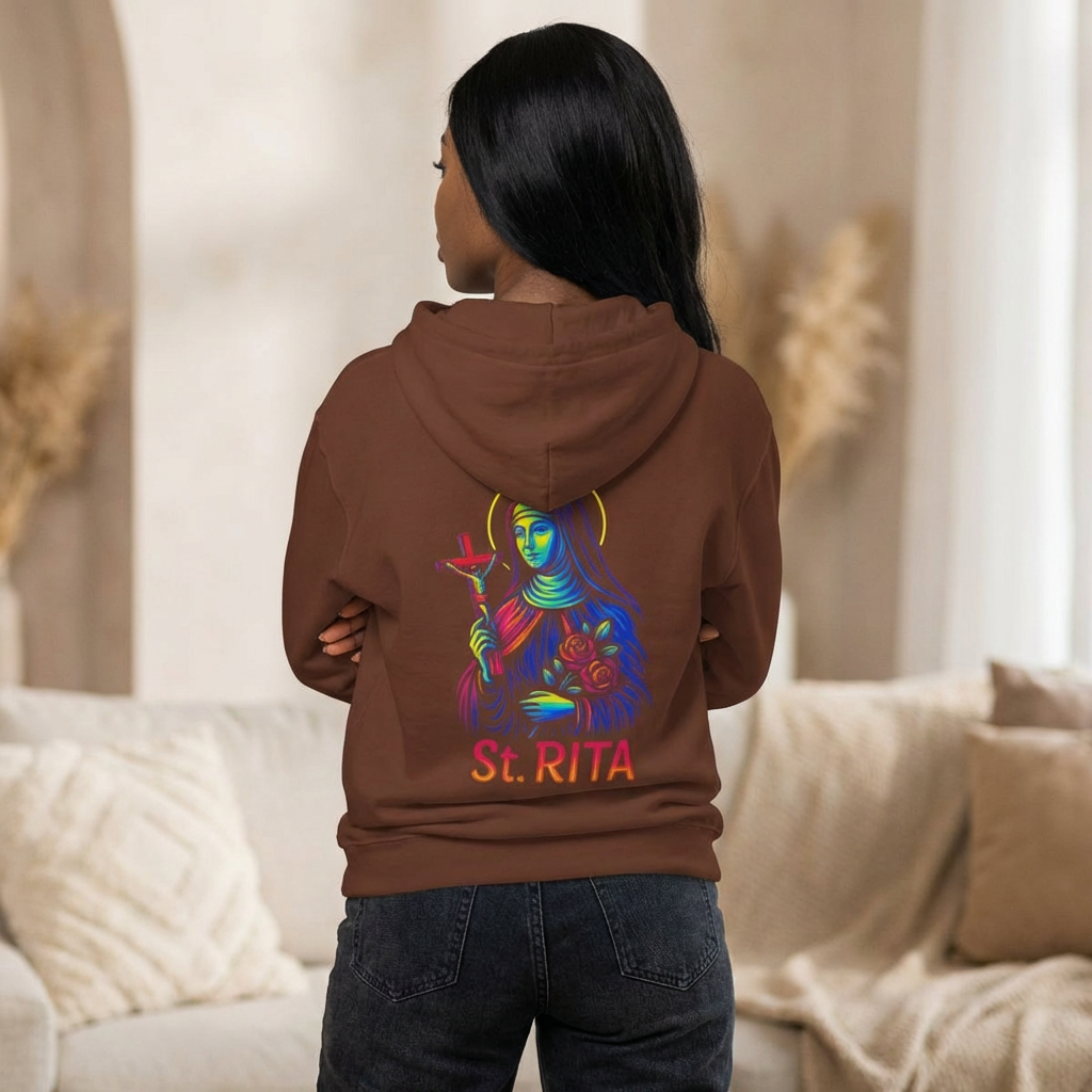 St. Rita | Catholic Hoodie | Patron of Impossible Causes