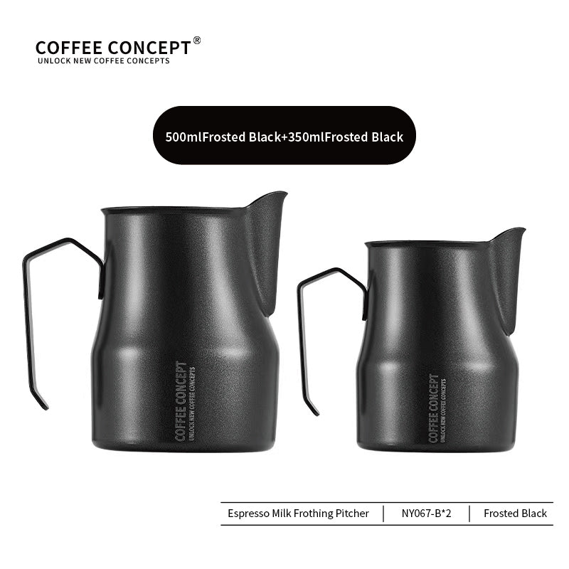 Best Milk Pitcher for Latte Art Beginners - Bell Shape 350ml/500ml Frothing Jug Under $15