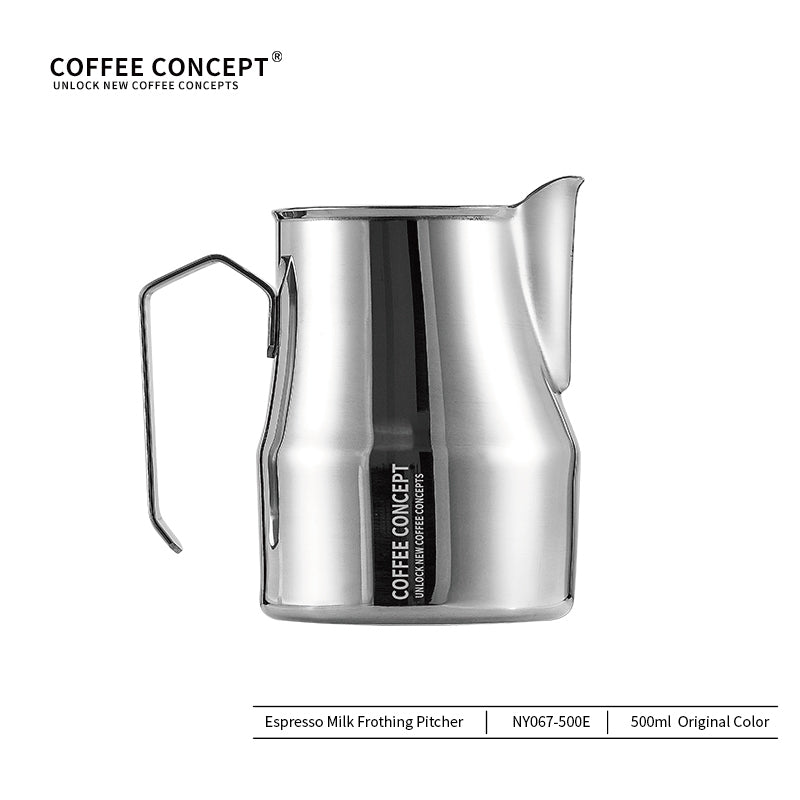 Best Milk Pitcher for Latte Art Beginners - Bell Shape 350ml/500ml Frothing Jug Under $15