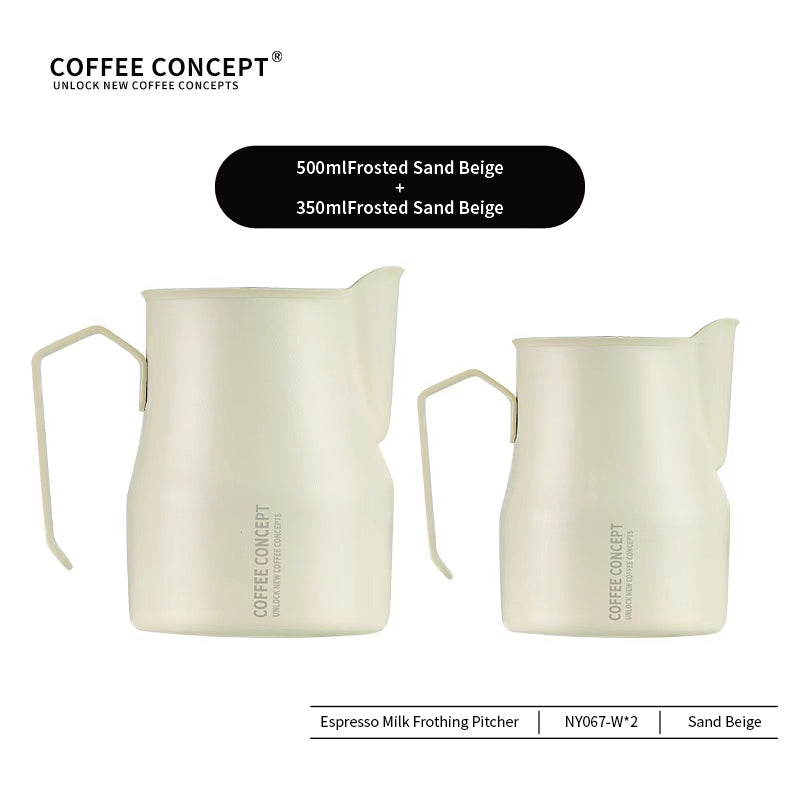 Best Milk Pitcher for Latte Art Beginners - Bell Shape 350ml/500ml Frothing Jug Under $15