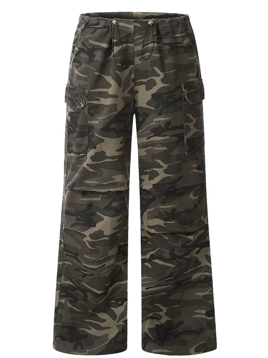 Men's Relaxed Fit Camouflage Cargo Pants