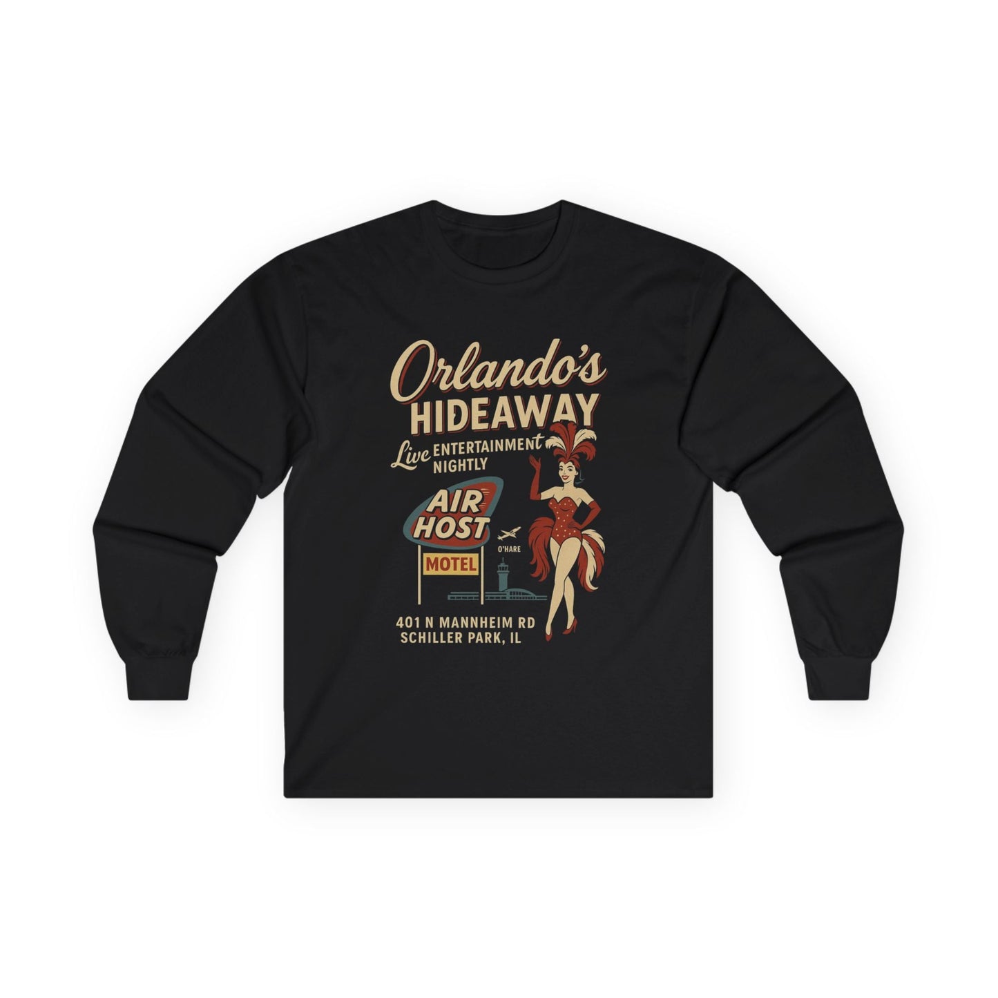 Orlando's Hideaway Long Sleeve Tee