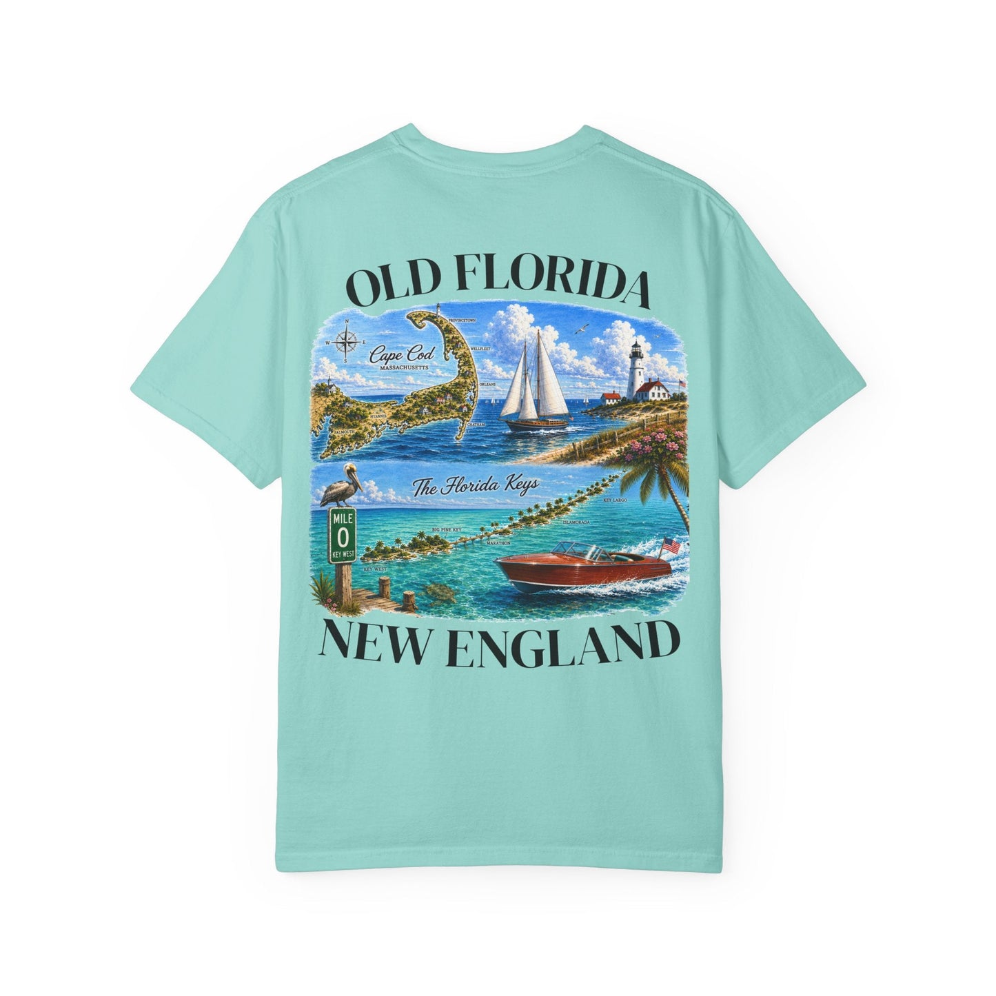 Cape & Keys "Old Florida New England" T-Shirt