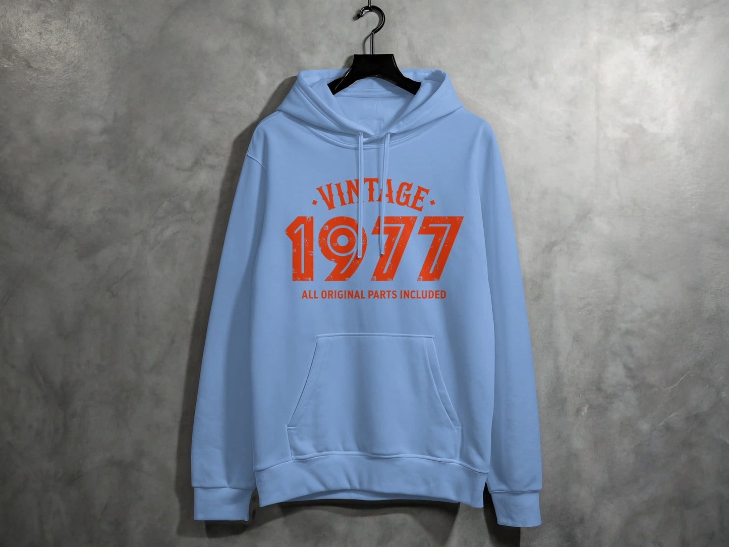 Vintage 1977 All Original Parts Included Design Hoodie