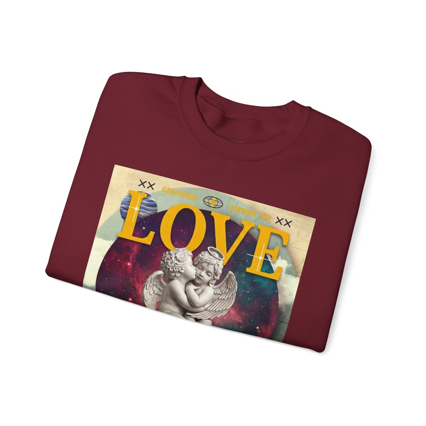 Celestial Love, Infiniti Unisex Crewneck Sweater