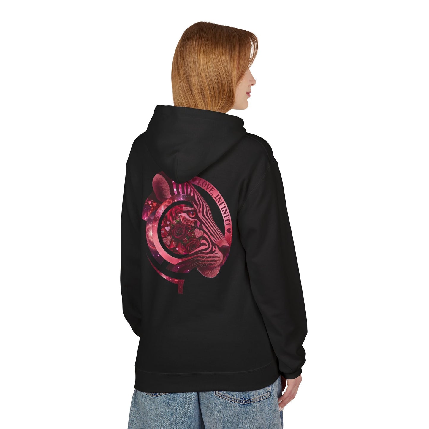 Safari Bloom Tiger Love, Infiniti Hoodie