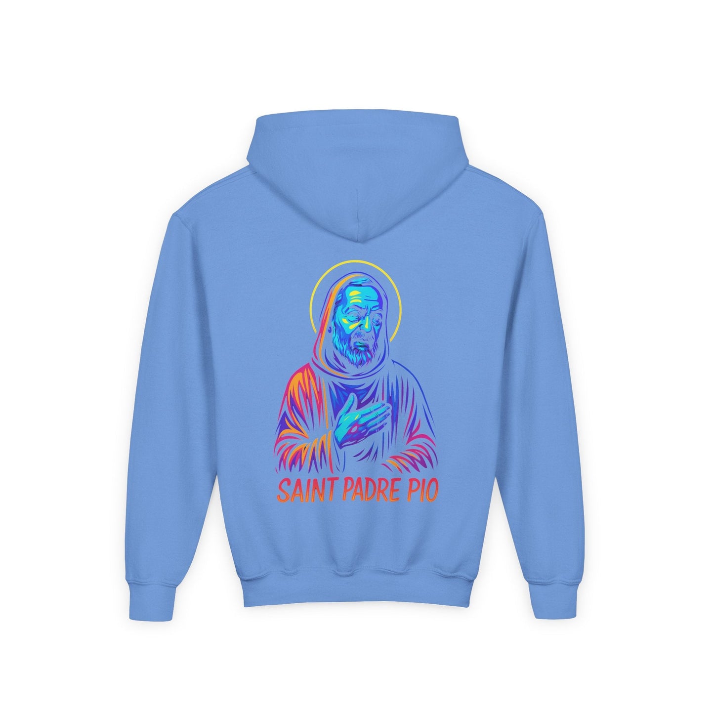 St. Padre Pio | Kids Catholic Hoodie | Pray & Hope