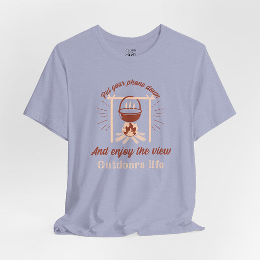 Motivational Outdoor Adventure T-Shirt - Inspirational Quote Tee