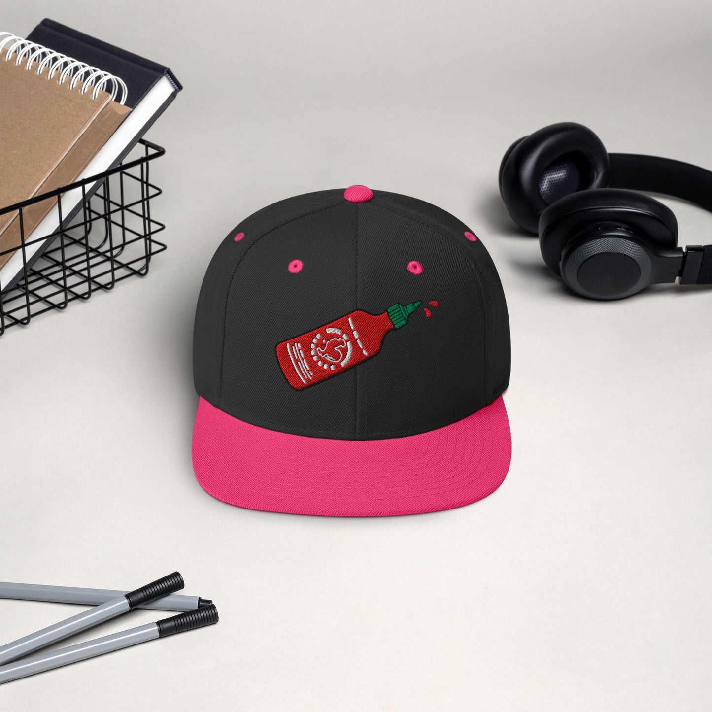 Red Hot Sauce Snapback Hat