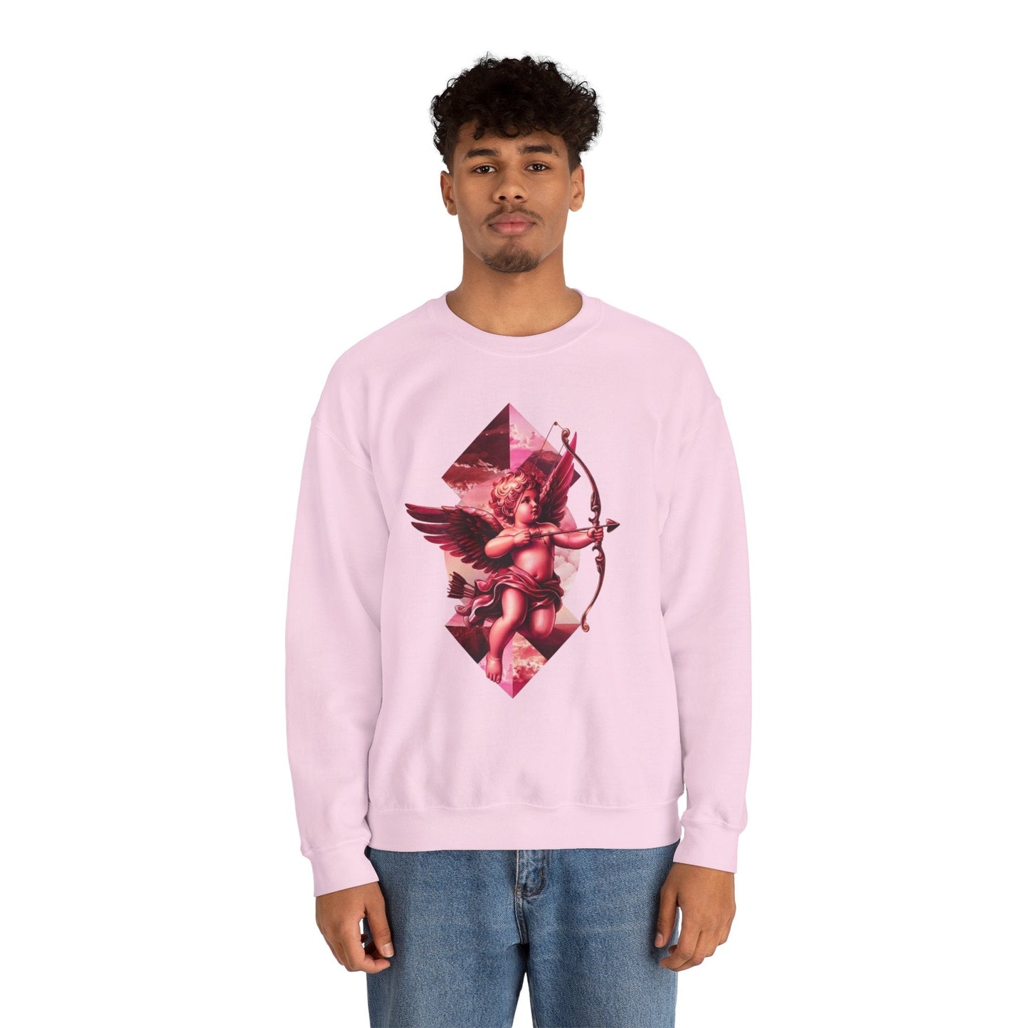 Cupid's Bow + Arrow - Love, Infiniti Unisex Crewneck Sweater