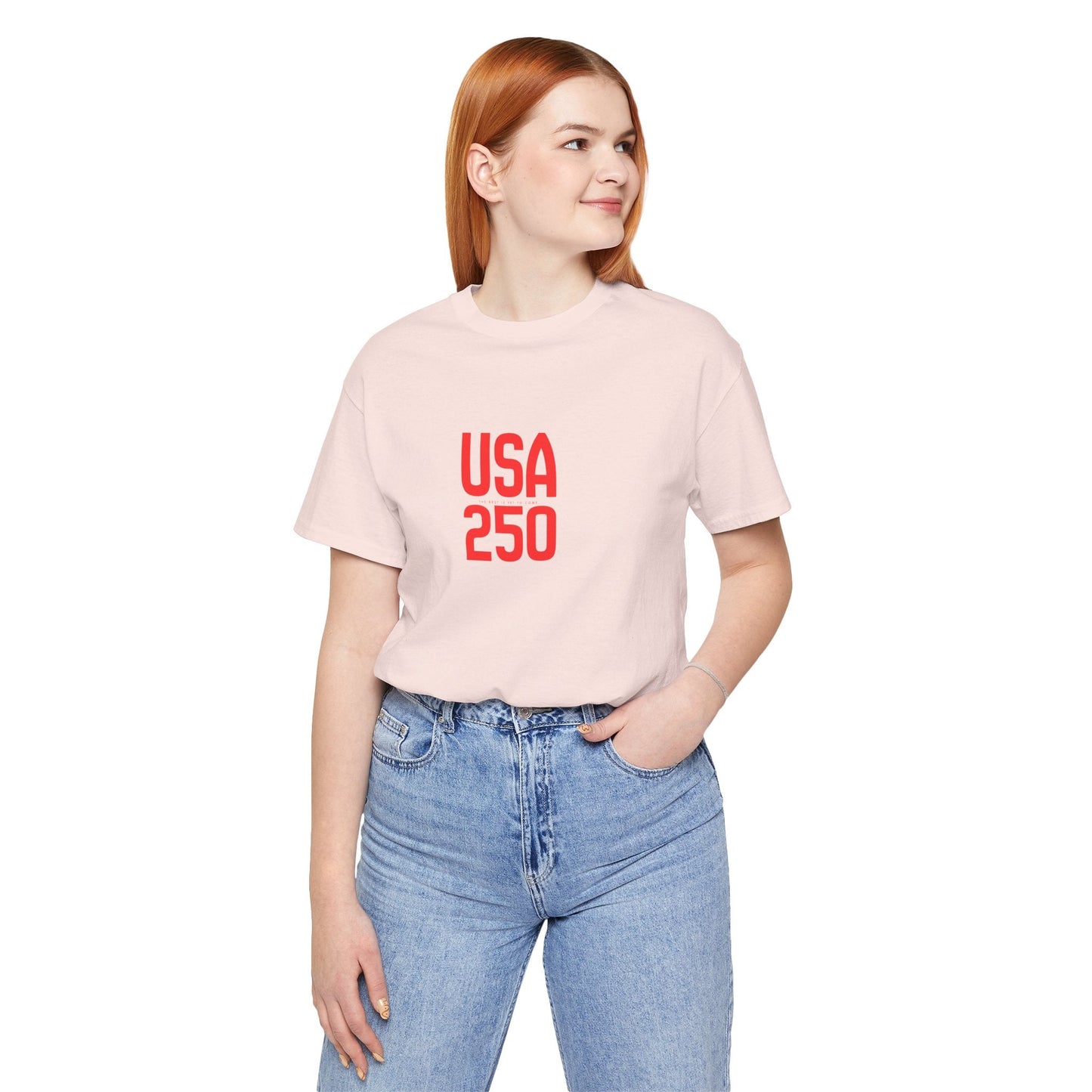 USA 250 T‑Shirt — Minimal Independence Day Patriotic Tee