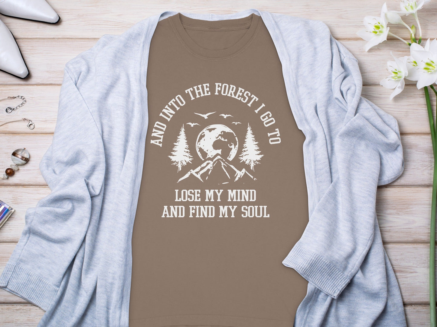 Into The Forest Design Lose My Mind Find My Soul Long Sleeve T-Shirt