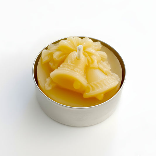 Bell Beeswax Tealight Candles