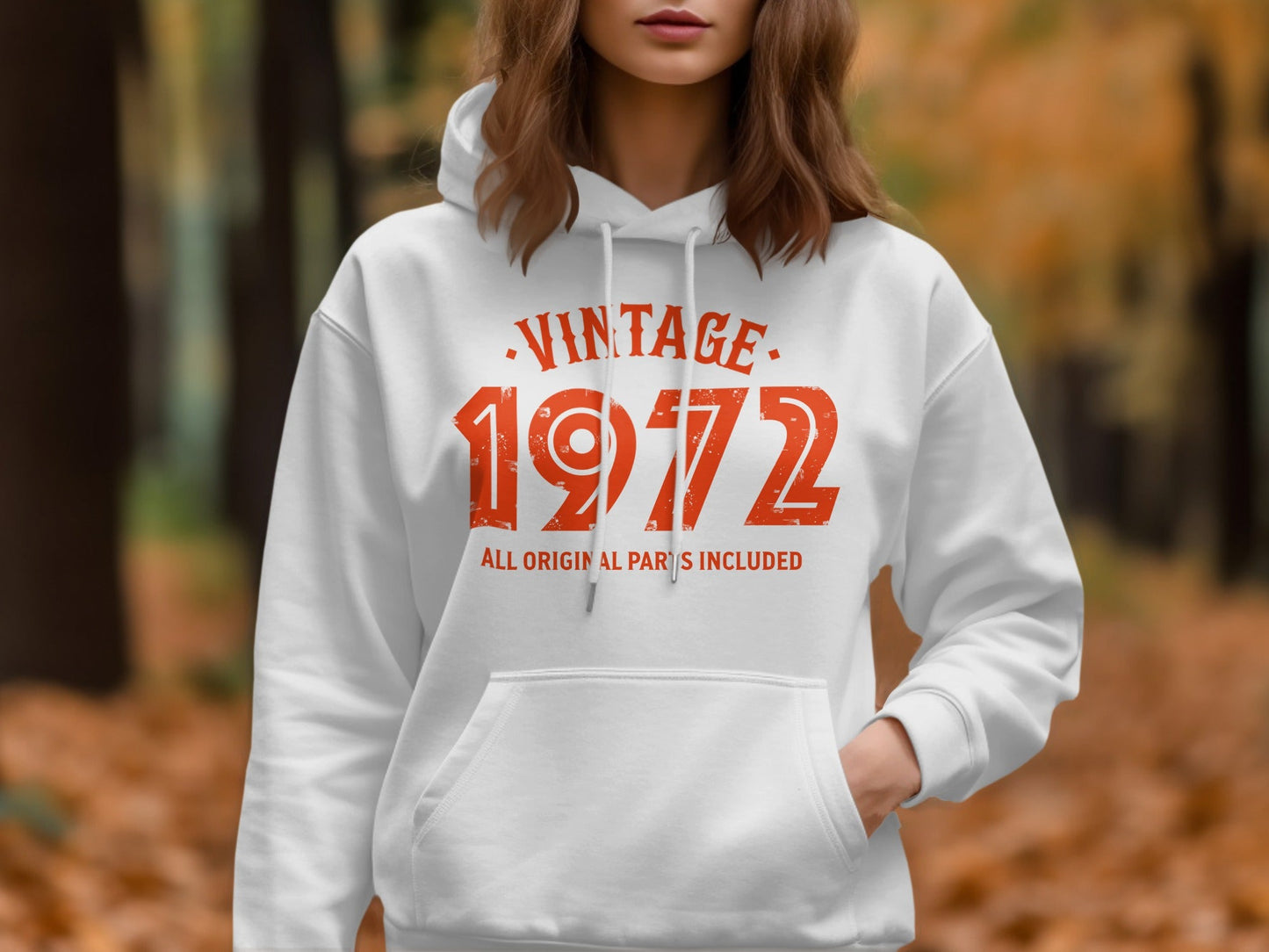 Vintage 1972 All Original Parts Included Graphic Hoodie