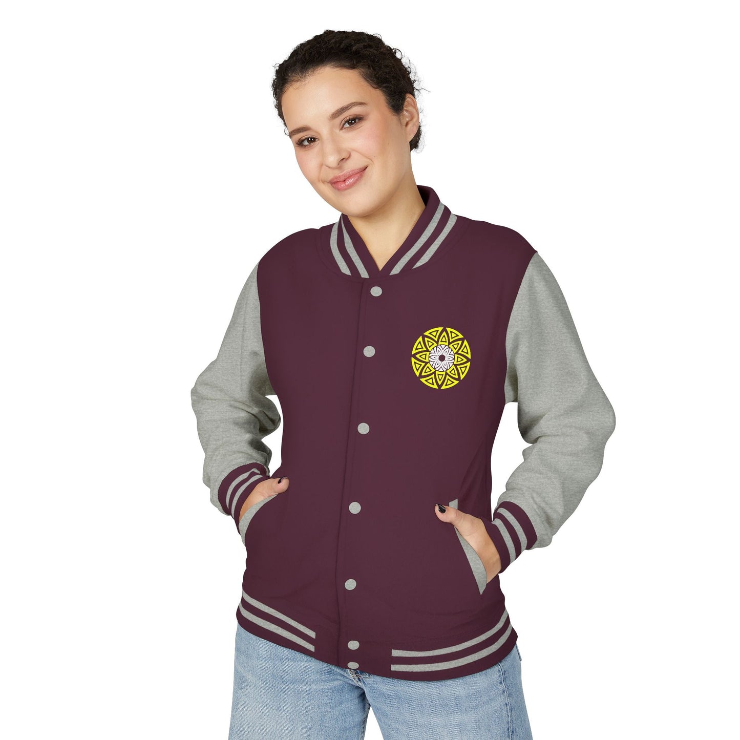 Blade 45 Golden Yellow/White Letterman Jacket