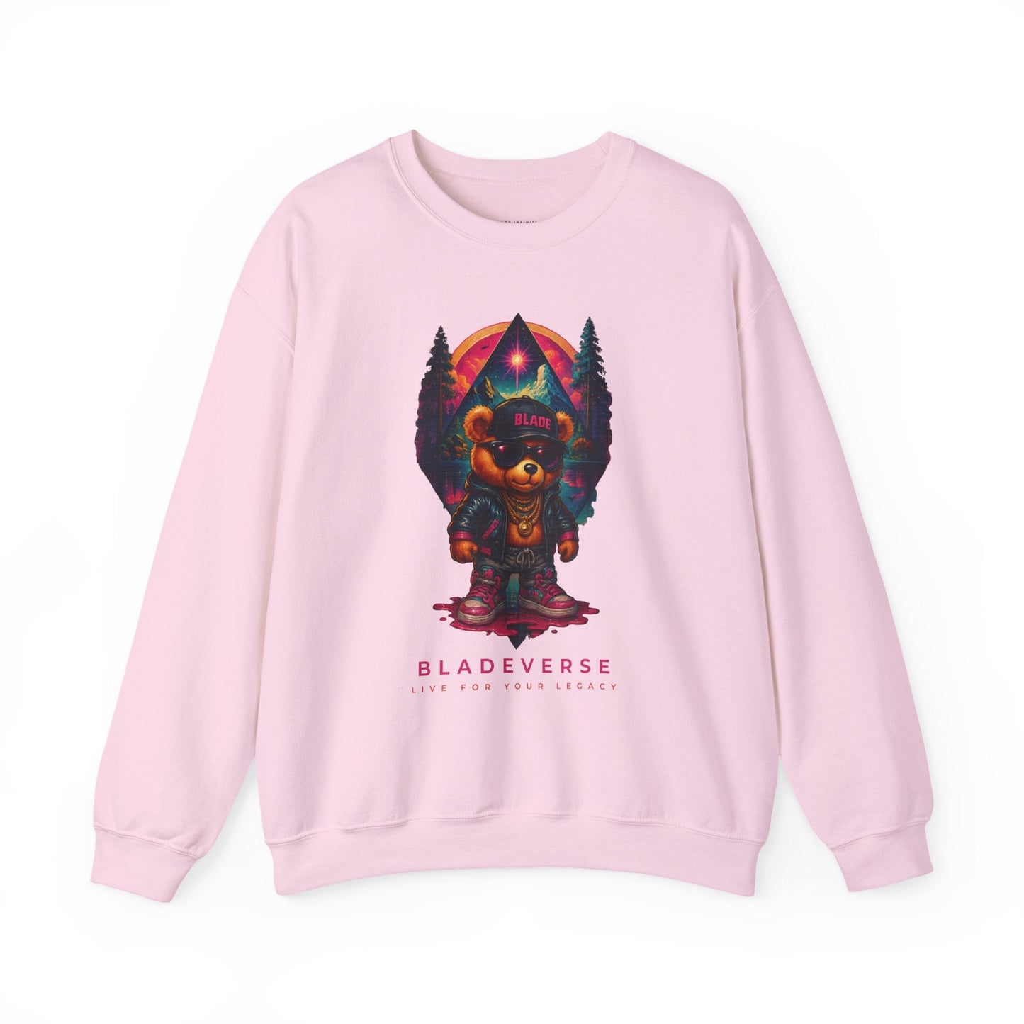 Bladeverse Teddy Bear Unisex Crewneck Sweater