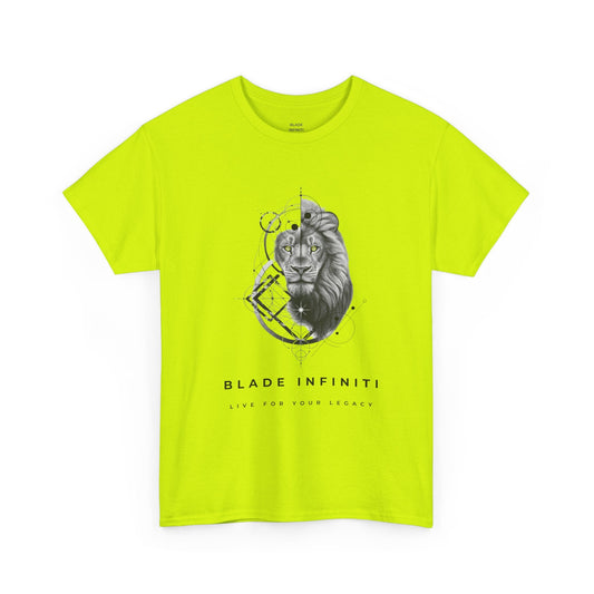 Geometric King Black Version 4 TX Lion T-Shirt