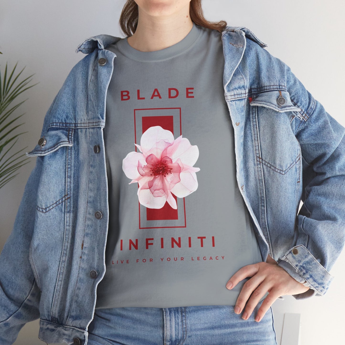 Essence of Infiniti Red/Pink Floral T-Shirt