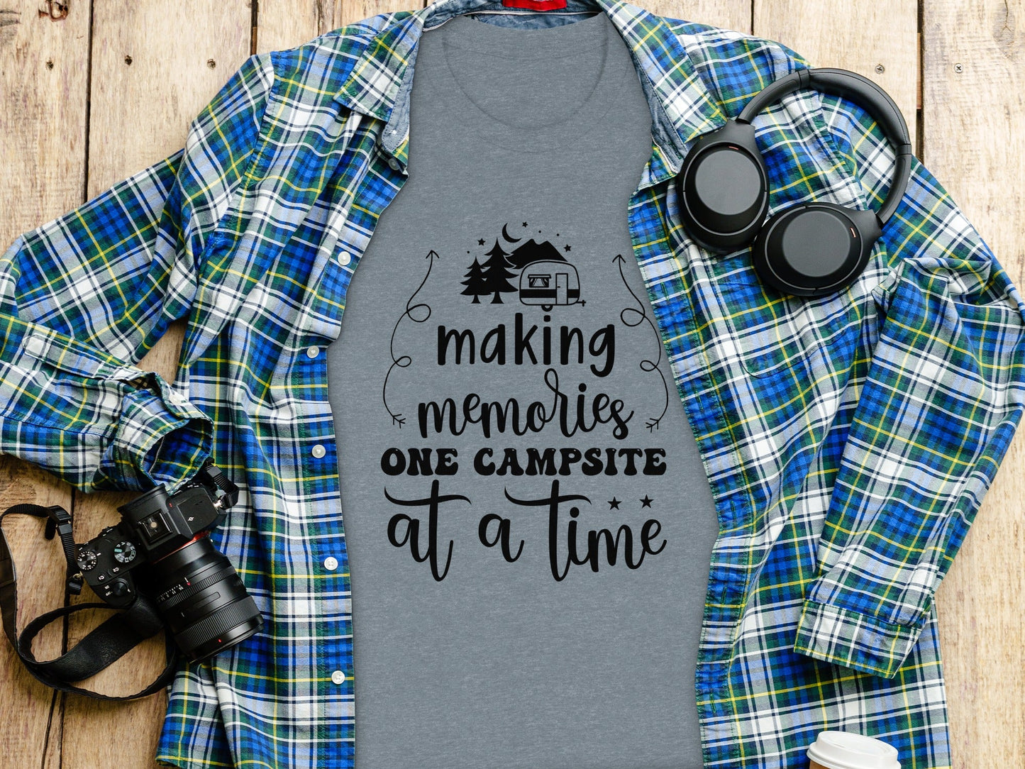 Making Memories One Campsite At A Time Camping T-Shirt