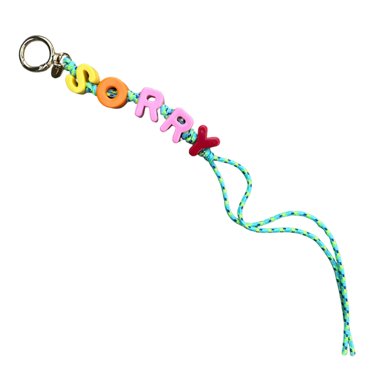 SORRY ♡ bag charm