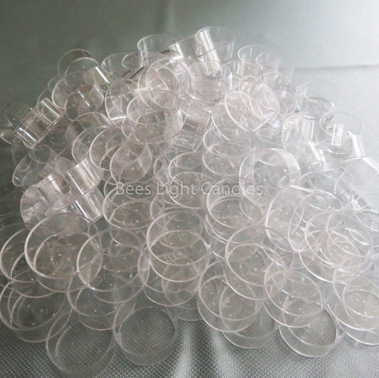 250 Clear Polycarbonate Tealight Cups