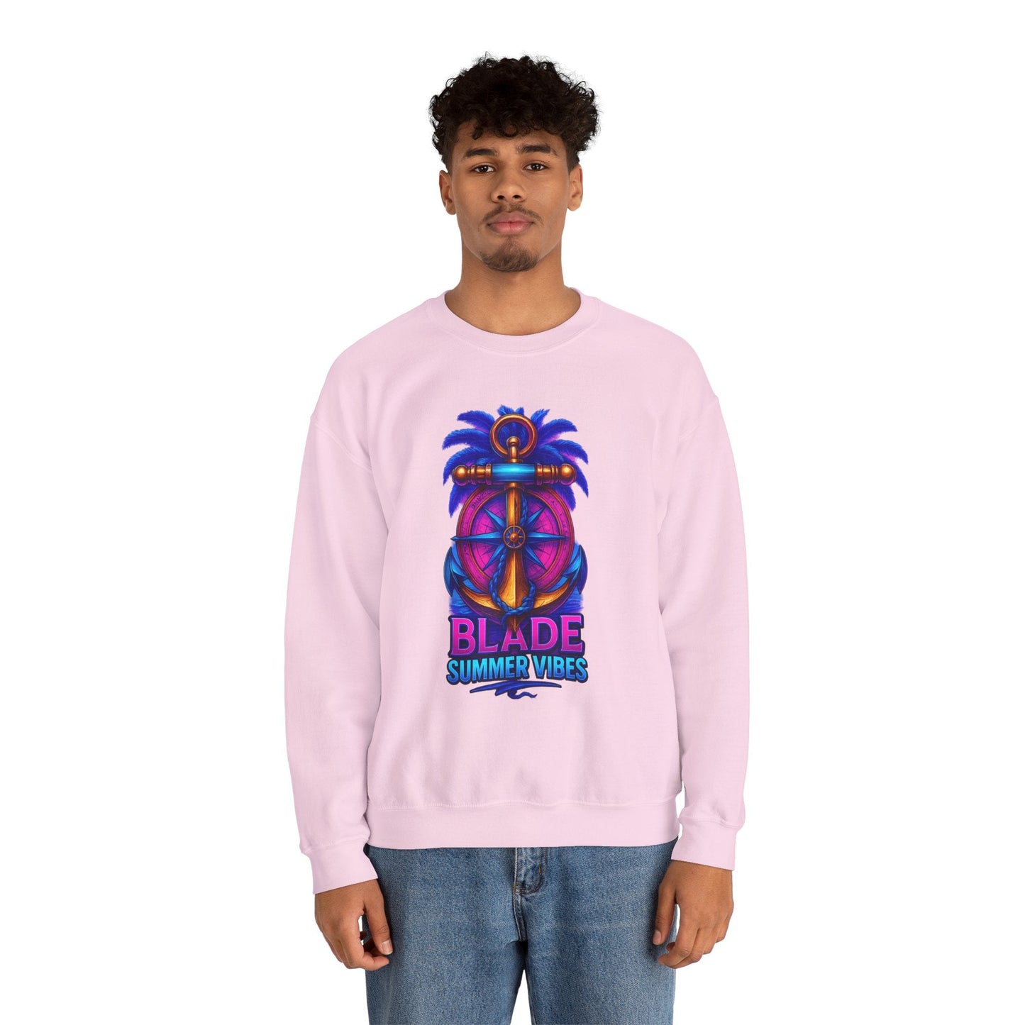 Anchor Compass Unisex Crewneck Sweater