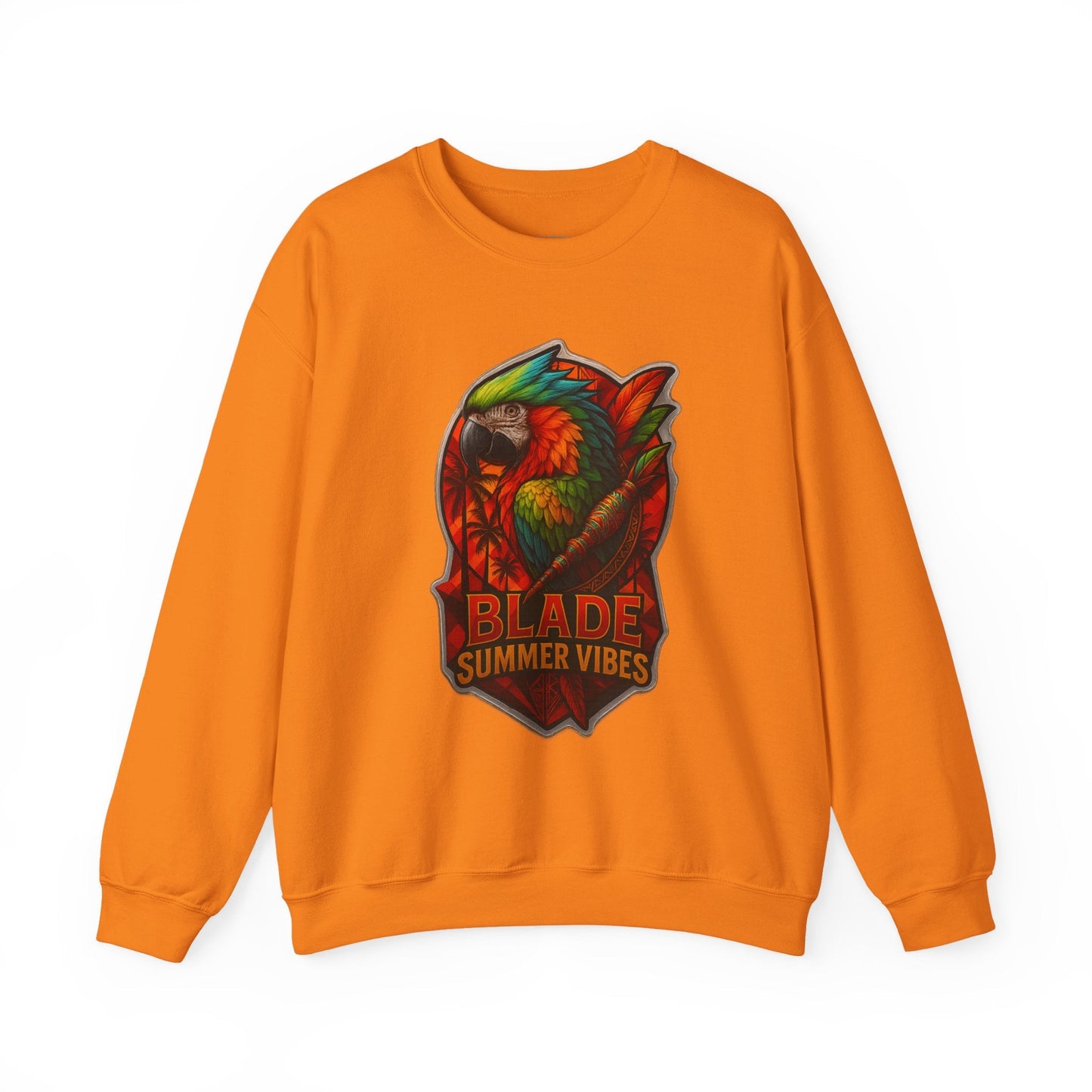 Aztec Parrot Unisex Crewneck Sweater