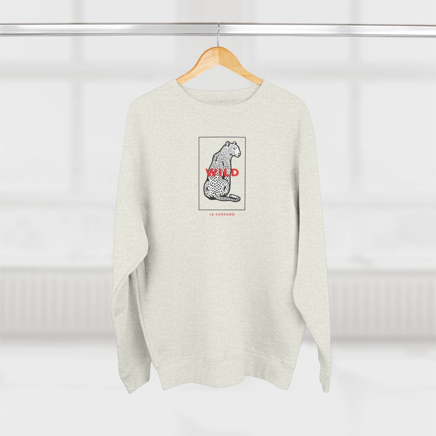 Chic Sweatshirt -  Wild  'le guépard'