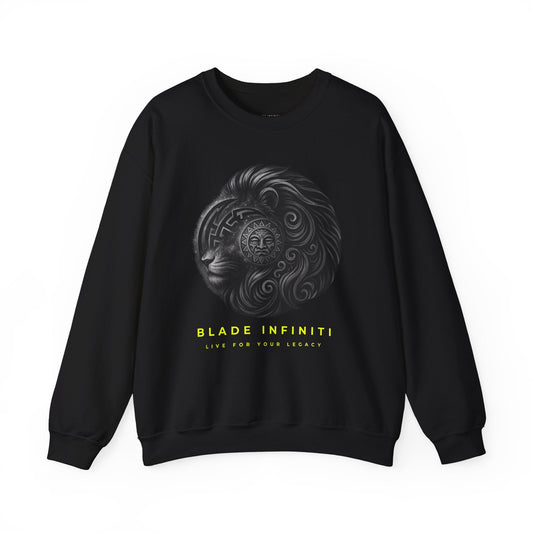 Aztec Lion V1 Unisex Crewneck Sweater