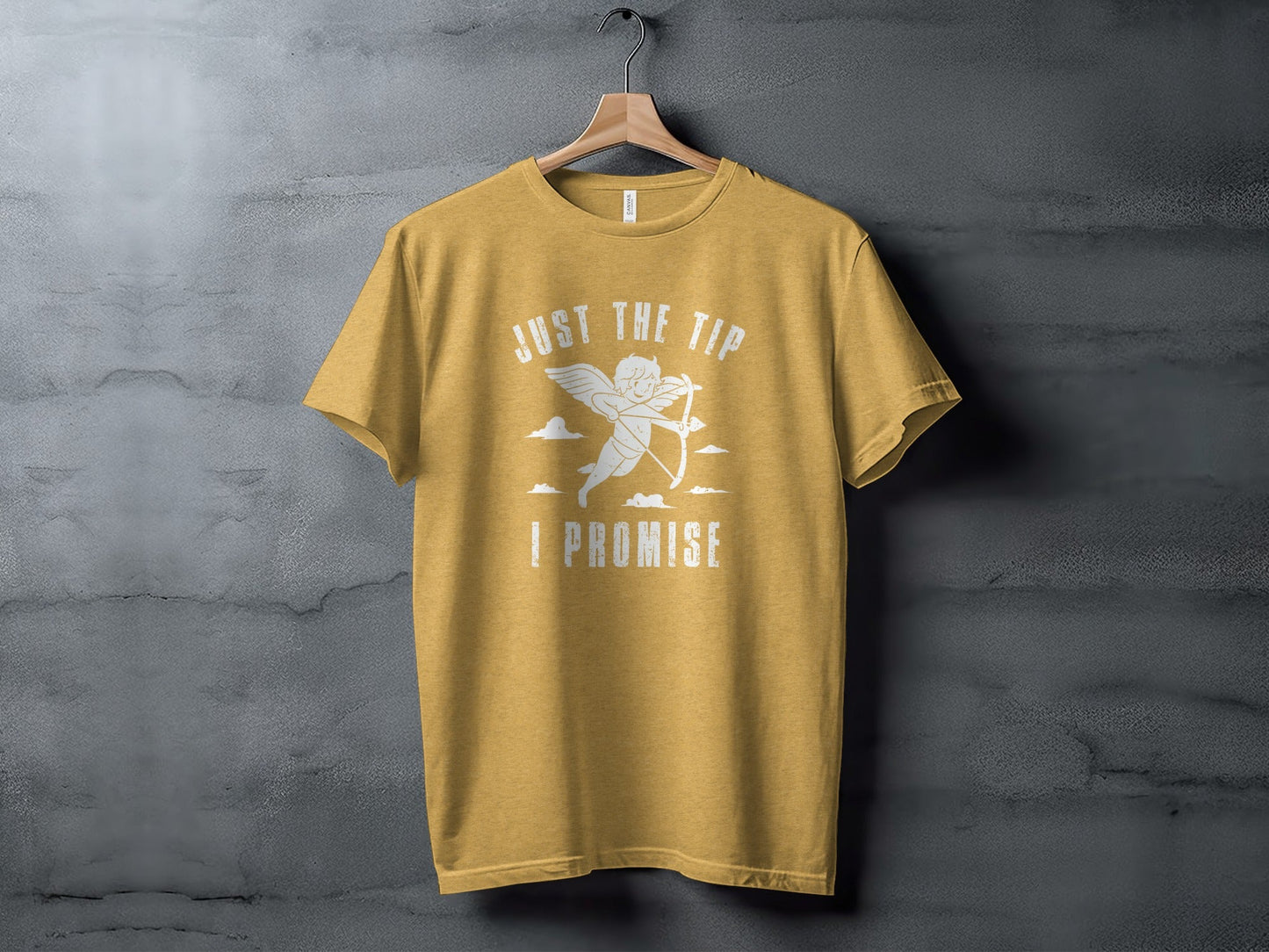 Just The Tip Funny Valentine Cupid I Promise T-Shirt