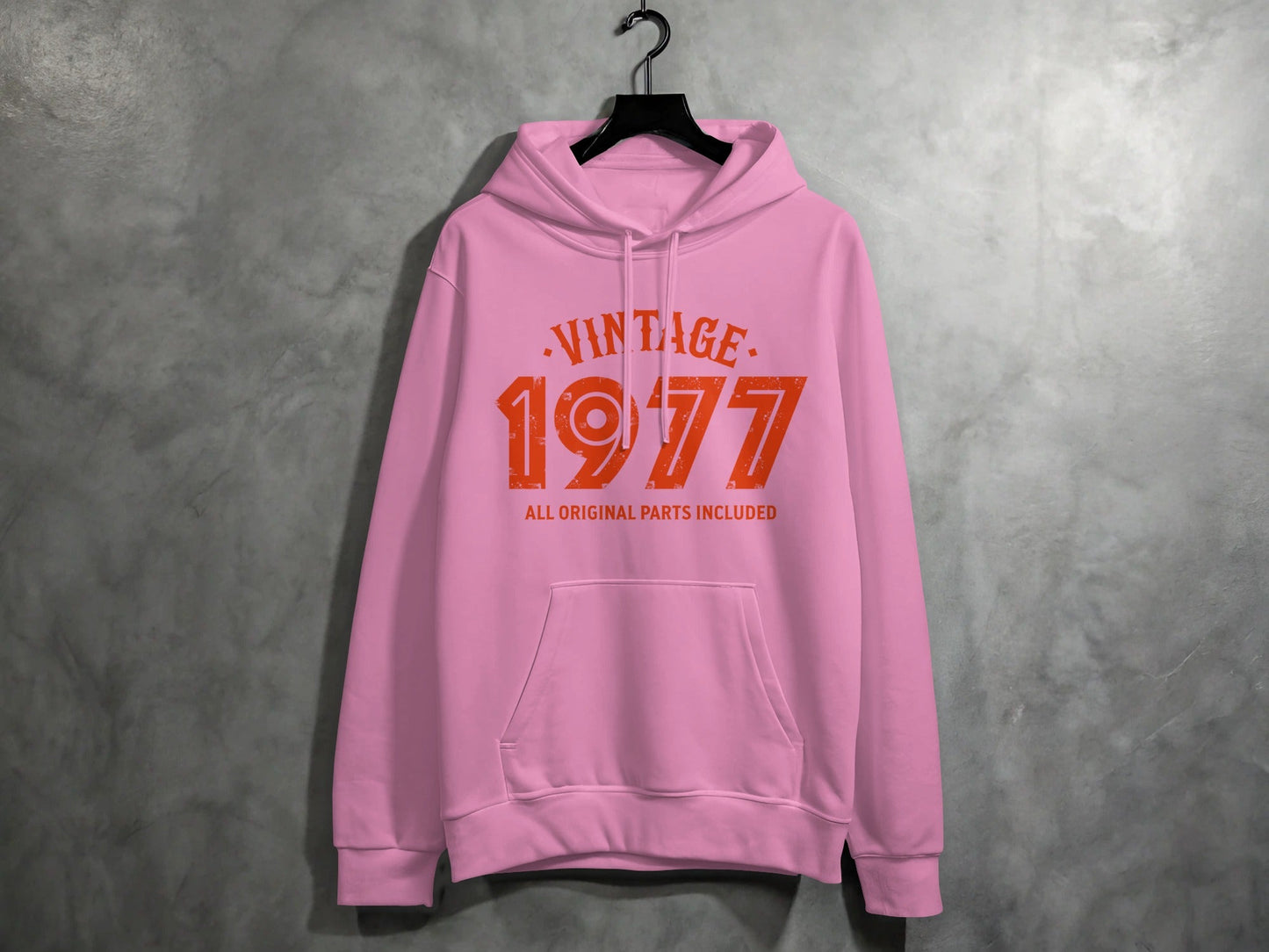 Vintage 1977 All Original Parts Included Design Hoodie