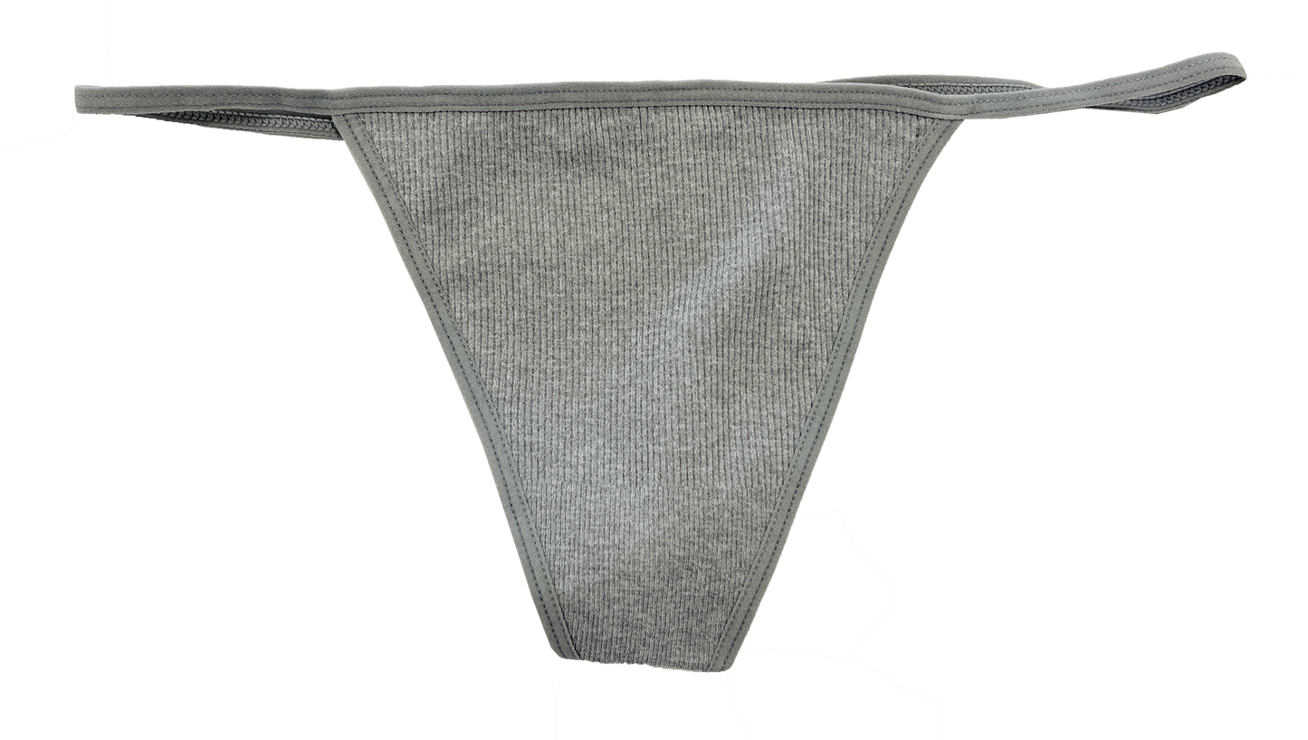 Seamless Rib Strappy Thong, XS-2X - Buy More Save More
