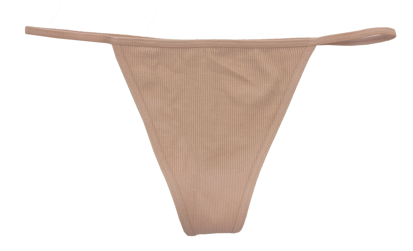 Seamless Rib Strappy Thong, XS-2X - Buy More Save More