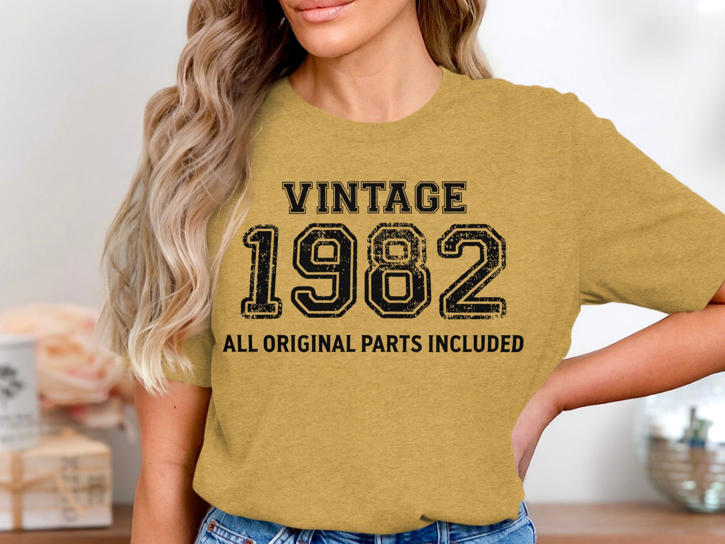 Vintage 1982 All Original Parts Included Birthday T-Shirt