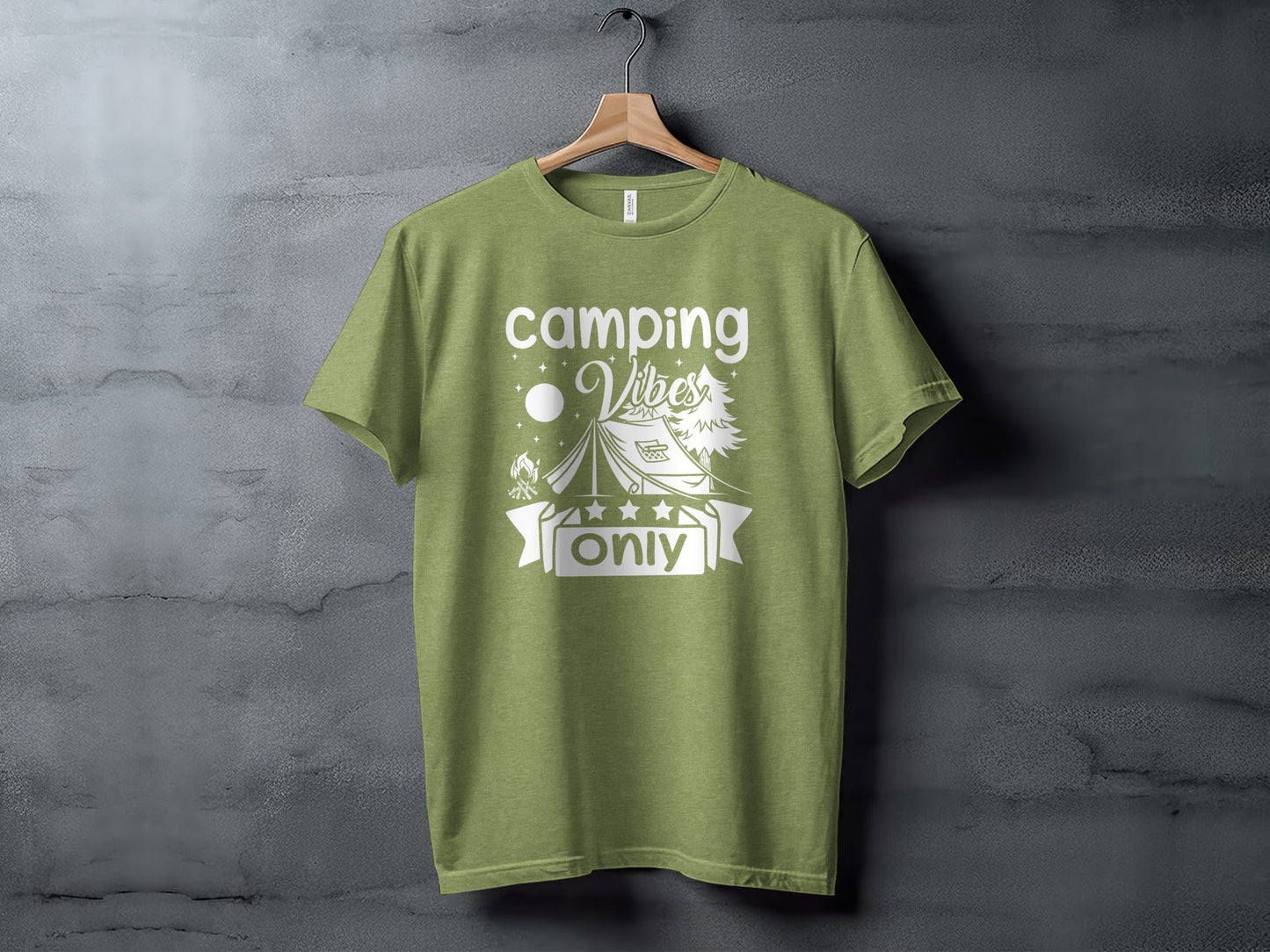 Camping Vibes Only Night Under the Stars T-Shirt