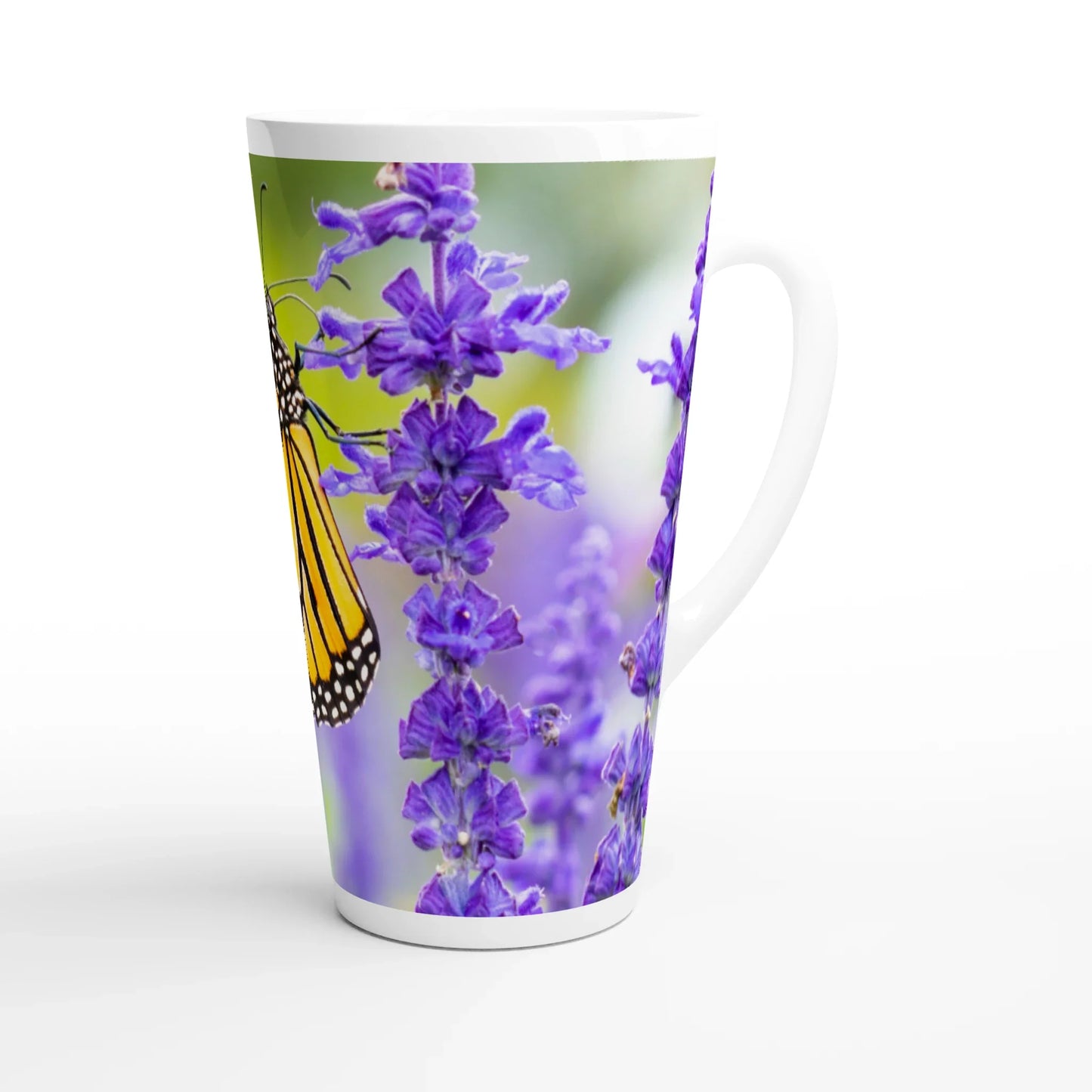 White Latte 17oz Ceramic Mug