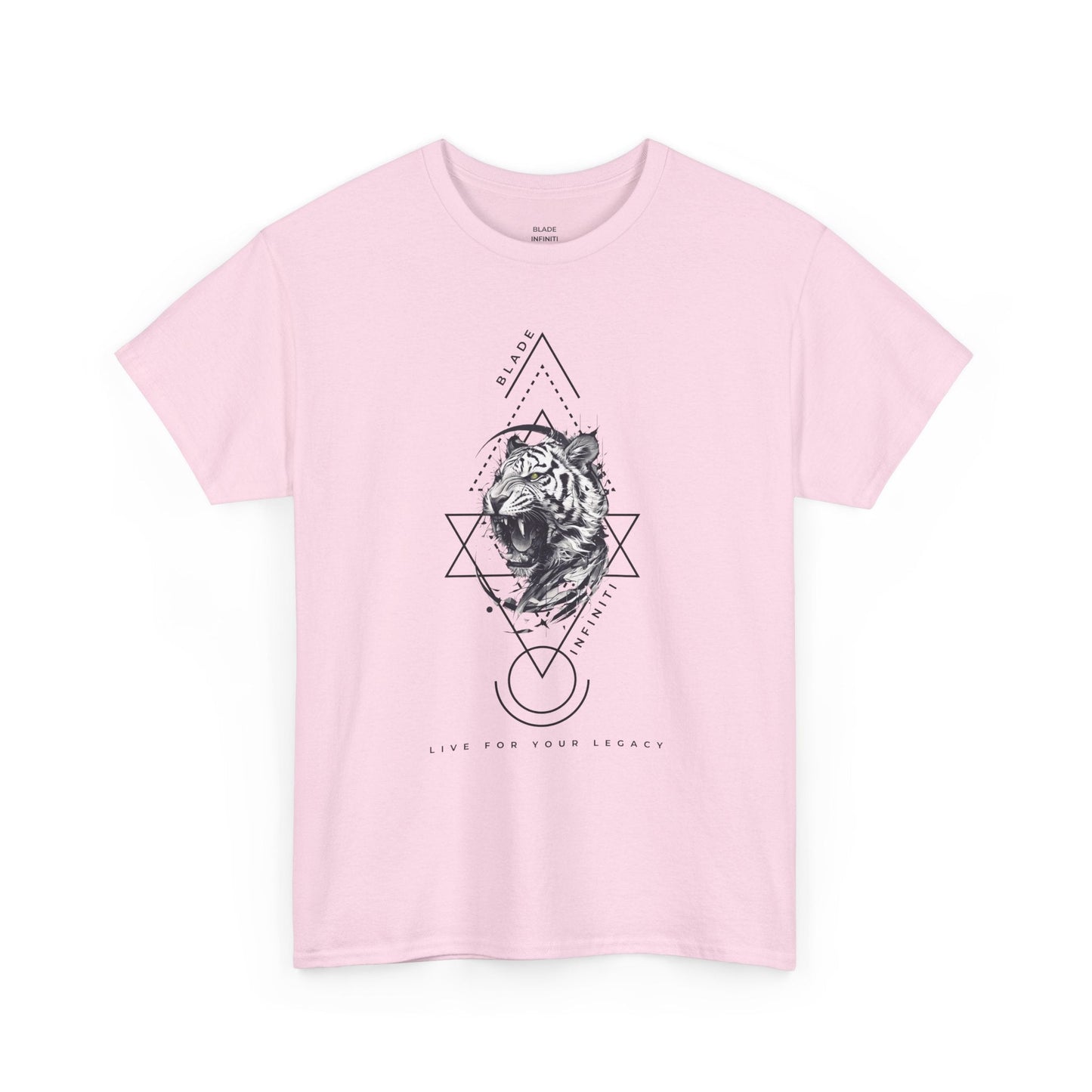 Geometric King Black TX Tiger T-Shirt