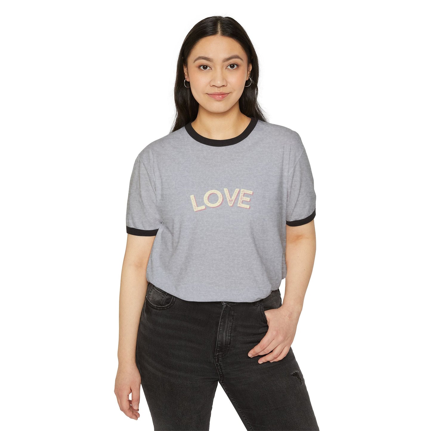 Classic LOVE Unisex Ringer T-Shirt