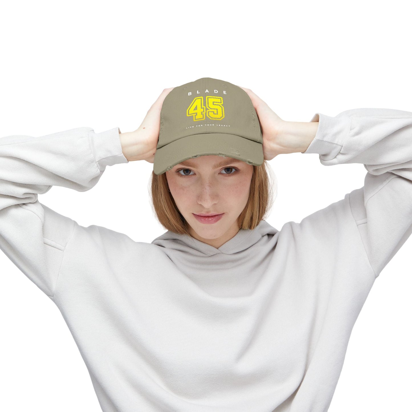 Blade 45 Golden Yellow /White Hat/Cap