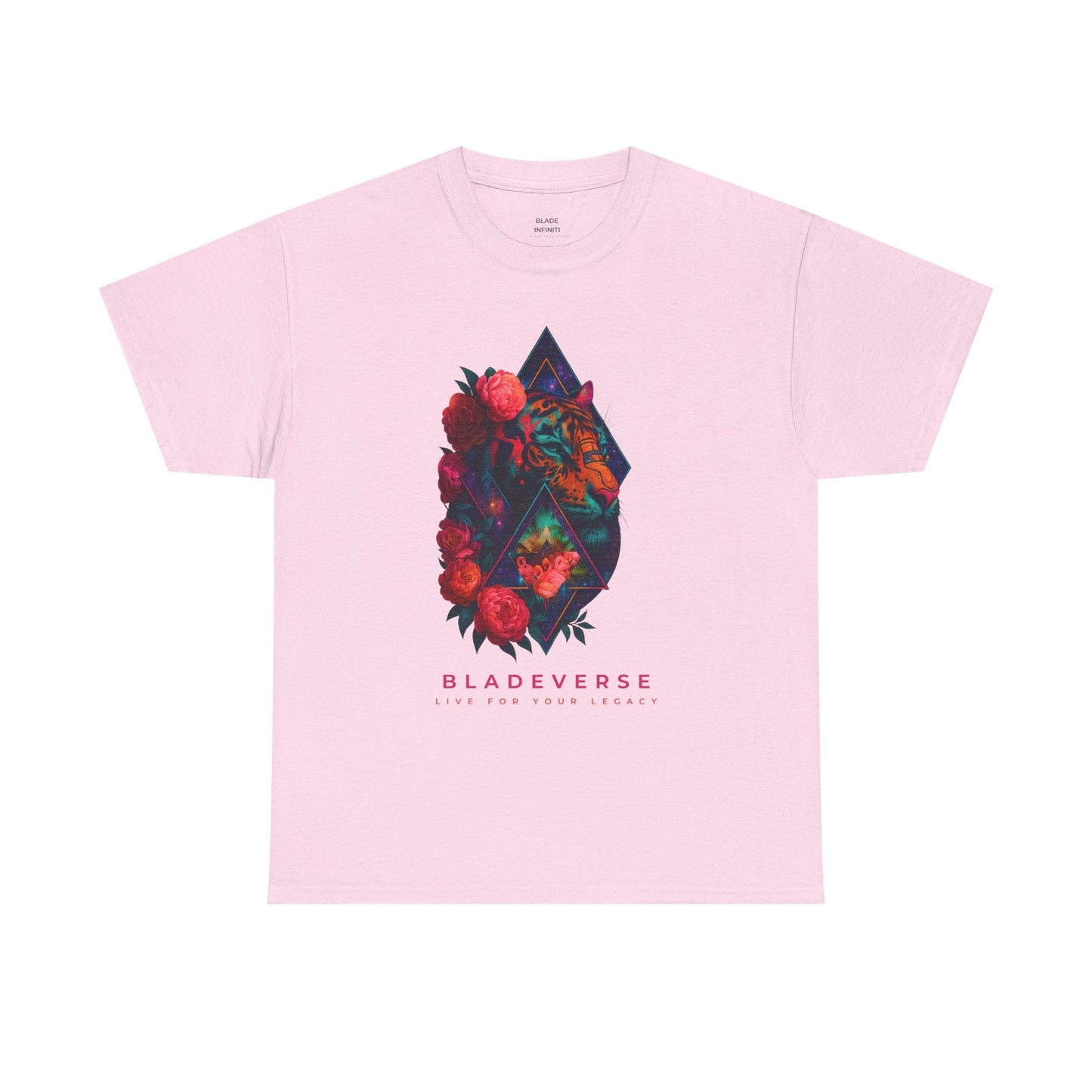 Bladeverse Galactic Floral Tiger T-Shirt