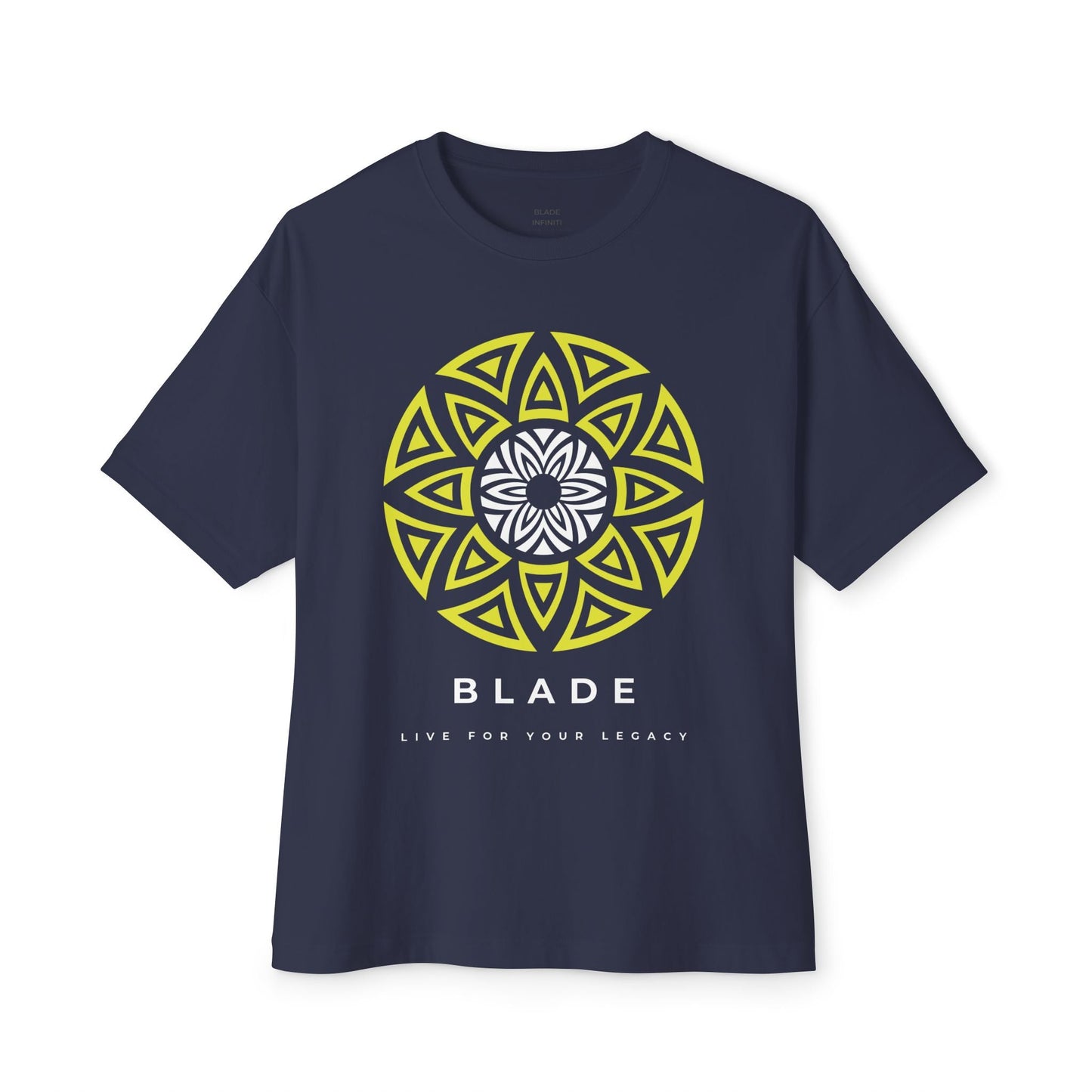 Boxy Oversized Ethereal Azteca Logo T-Shirt