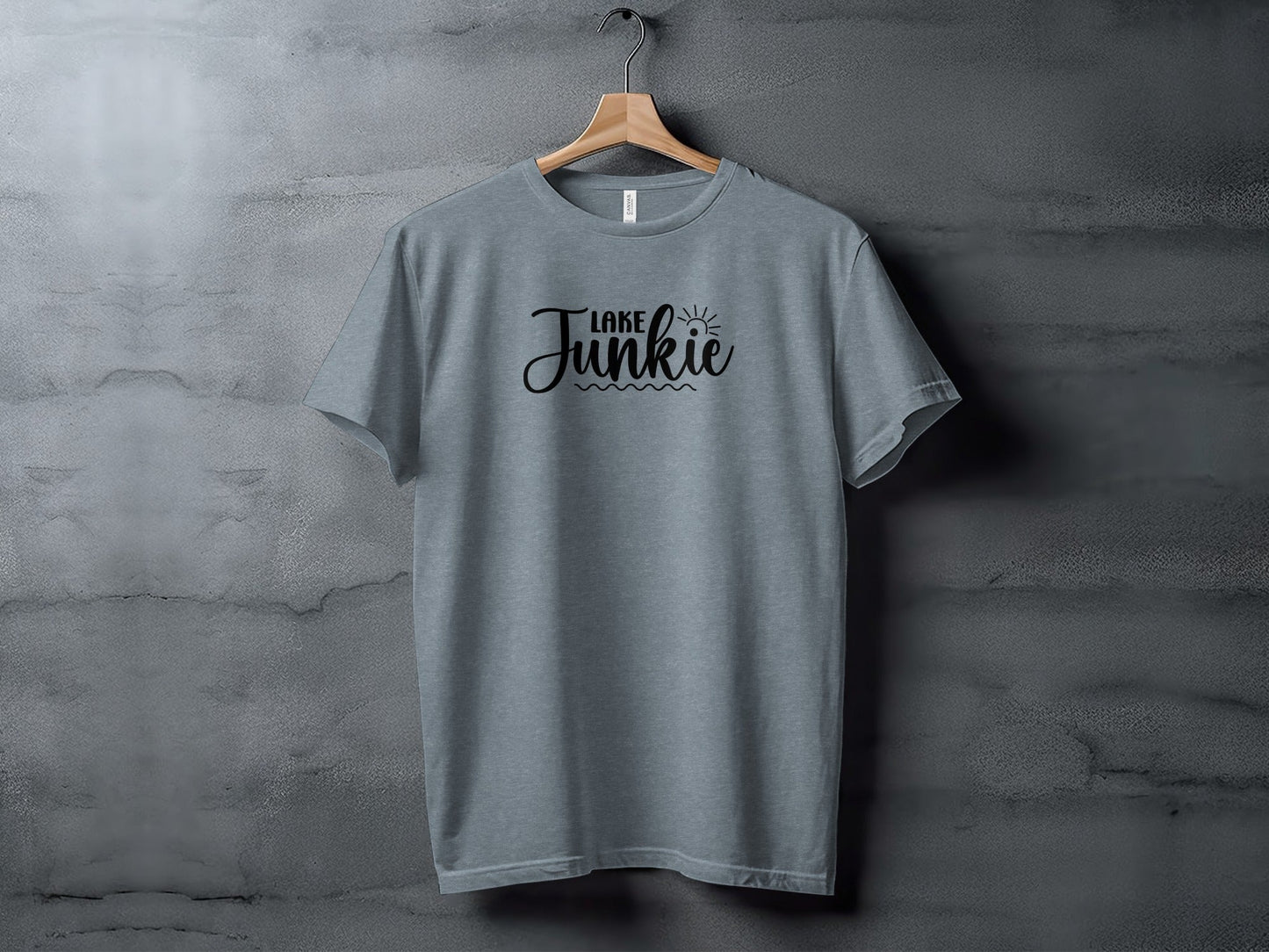 Lake Junkie Graphic for Lovers of Water Activities T-Shirt