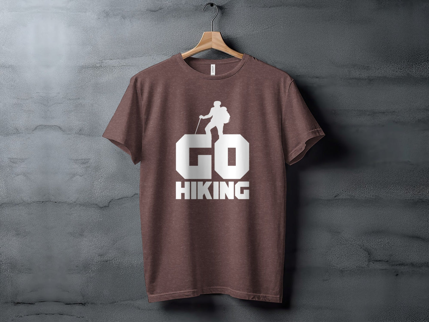 Go Hiking Motivation For Adventurous Hikers T-Shirt