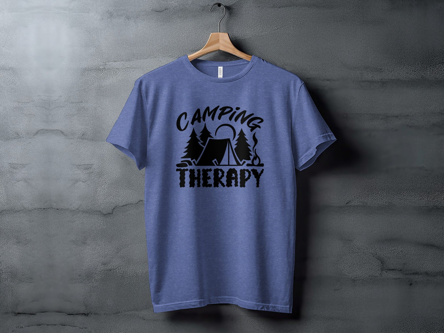 Camping Therapy Nature Adventure Outdoor Camping T-Shirt